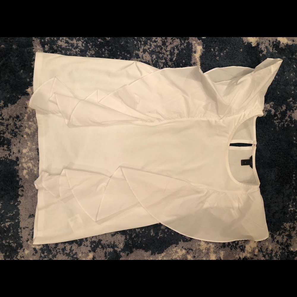 White Jcrew top